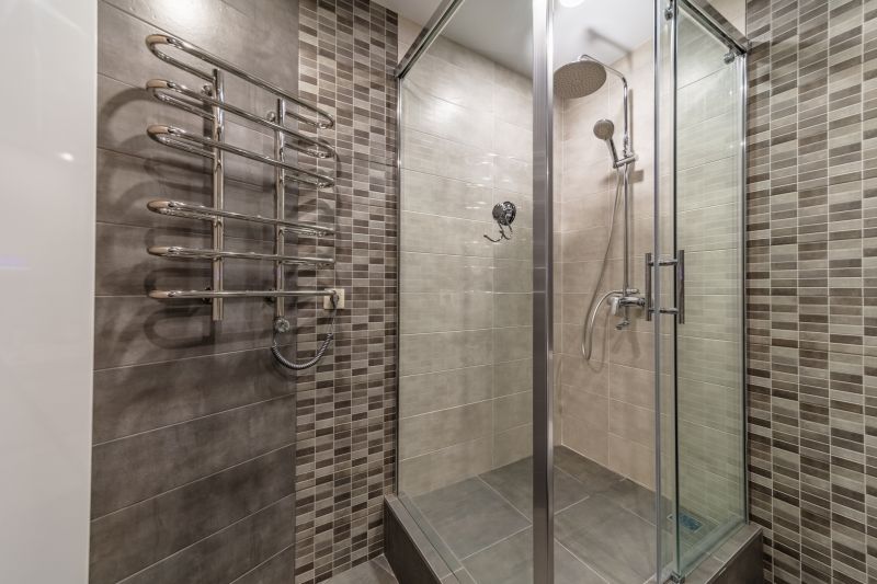 Elegant Shower with Modern Fixtures